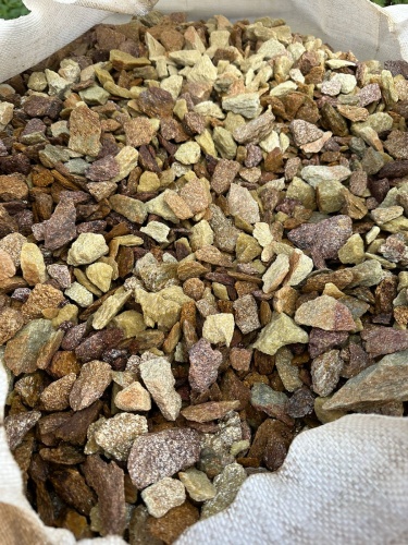 Златолит персиковый декоративная каменная крошка купить в Череповце