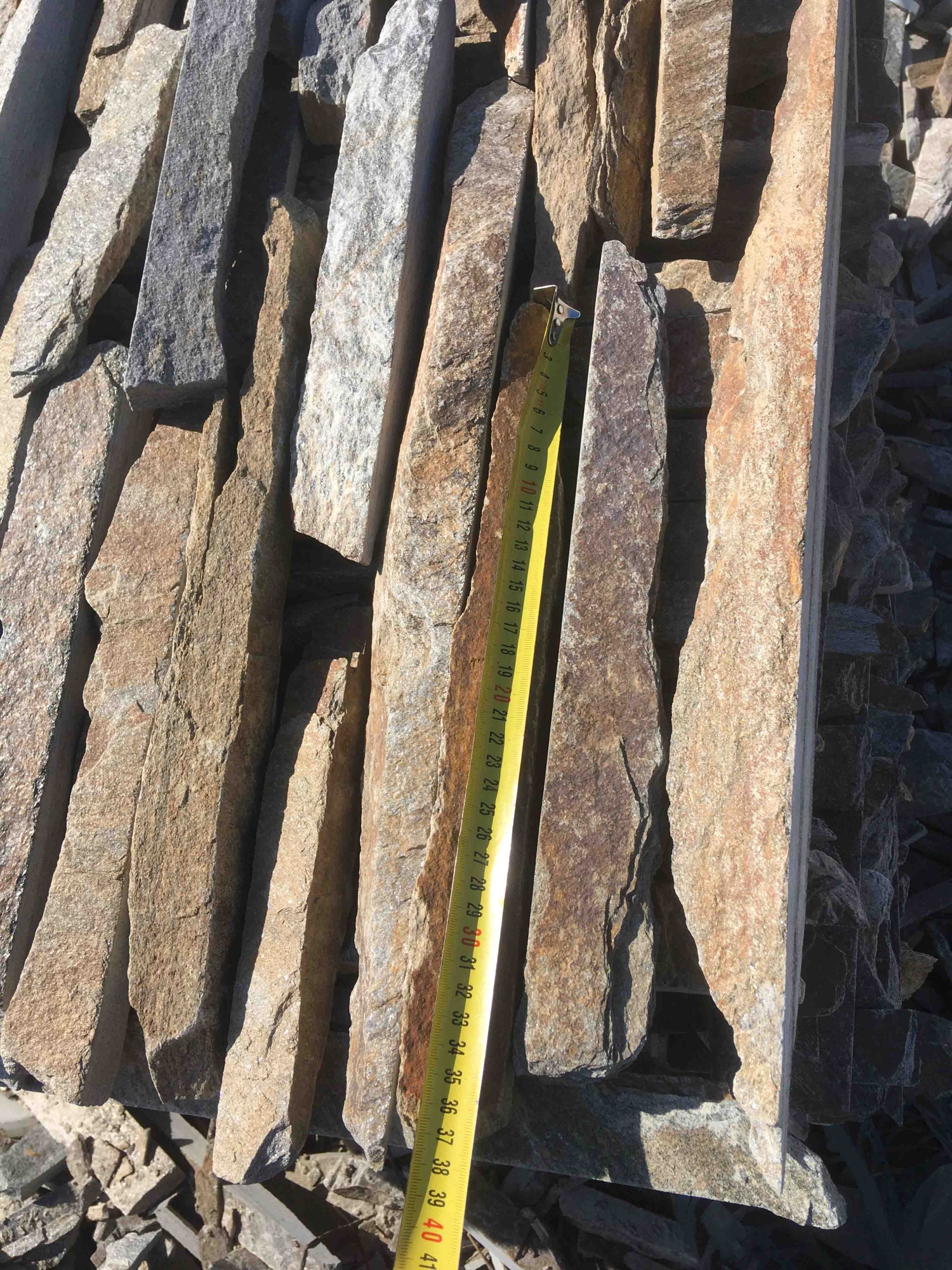 Горбушка златолит мультиколор для облицовки купить в Череповце