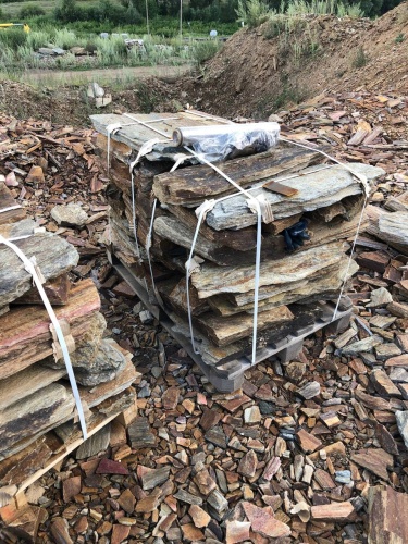 Плитняк кора дерева 50-100мм для пошаговых дорожек купить в Череповце