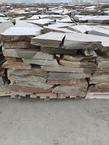 Плитняк песчаник серо-зелёный для мощения 60-65 мм купить в Череповце